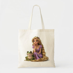 Bolsa Tote Pensando em Rapunzel