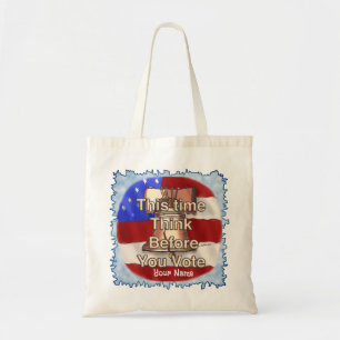 Bolsa Tote Pensar e votar