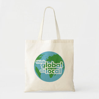 Bolsa Tote Pense Global Agir Local