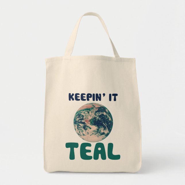 Bolsa Tote Pense verde Parody (Frente)