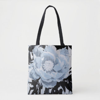 Bolsa Tote "Peônia para travesseiro dos seus pensamentos"