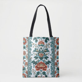Bolsa Tote Peony Brocade
