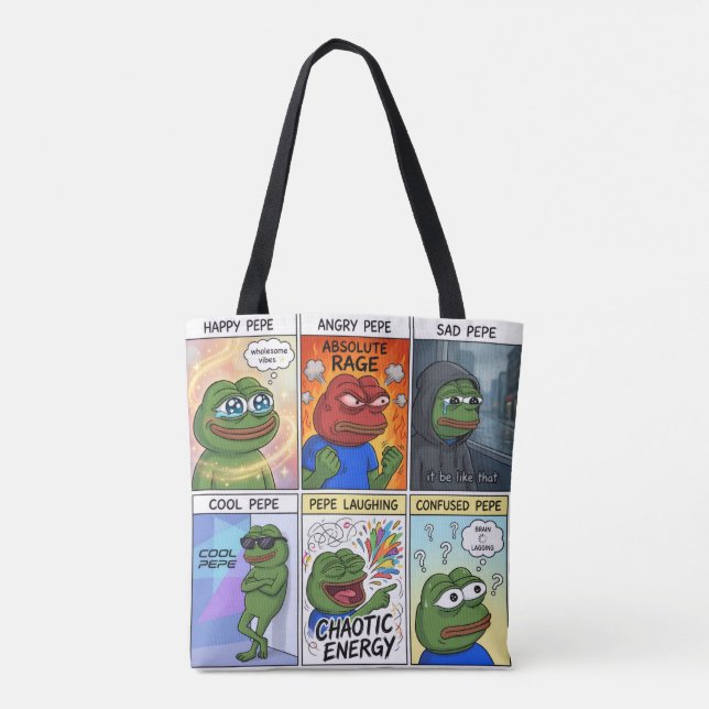 Bolsa Tote Pepe  (Verso)