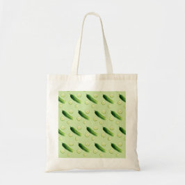 Bolsa Tote Pepinos, pepinos, legumes verdes