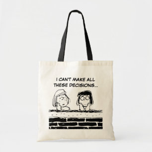 Bolsa Tote Peppermint Patty & Marcie na Parede