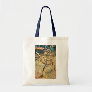 Bolsa Tote Pequena árvore de pera em flor por Vincent van Gog