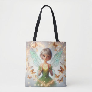 Bolsa Tote Pequena fada borboleta