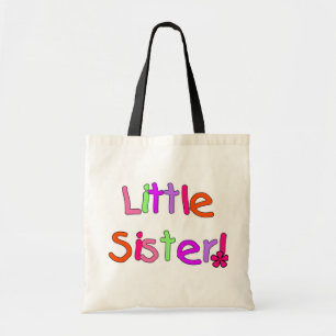 Bolsa Tote Pequena Irmã T-shirts e presentes