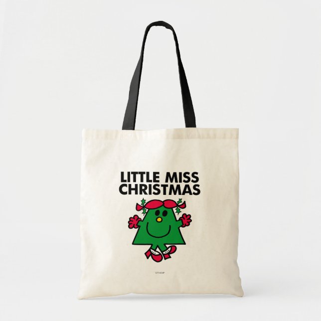 Bolsa Tote Pequena Miss Natal Sorria (Frente)