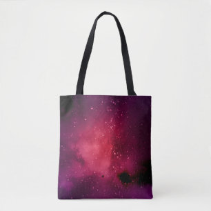 Bolsa Tote Pequena parte de um campo estelar infinito do espa