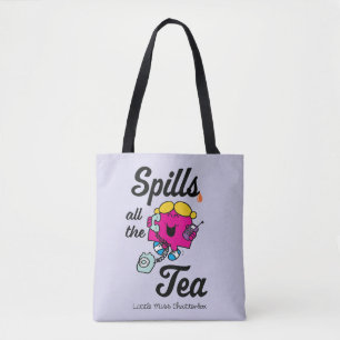 Bolsa Tote Pequena Senhorita Chatterbox Derramares Todo O Chá
