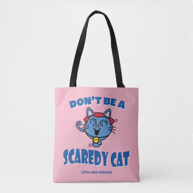 Bolsa Tote Pequena Senhorita Giggles assustadora Gato Hallowe (Frente)