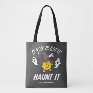 Bolsa Tote Pequena Senhorita Sunshine Haunt It Halloween