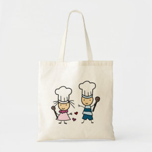 Bolsa Tote Pequenas Crianças de Chef