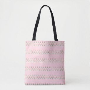 Bolsa Tote Pequenas Flores de Rosebud