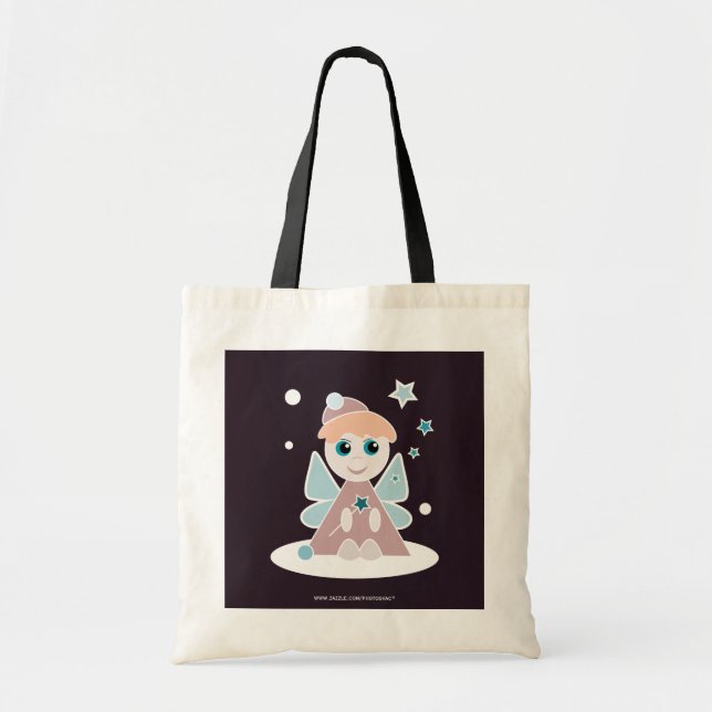 Bolsa Tote Pequeno Anjo (Frente)