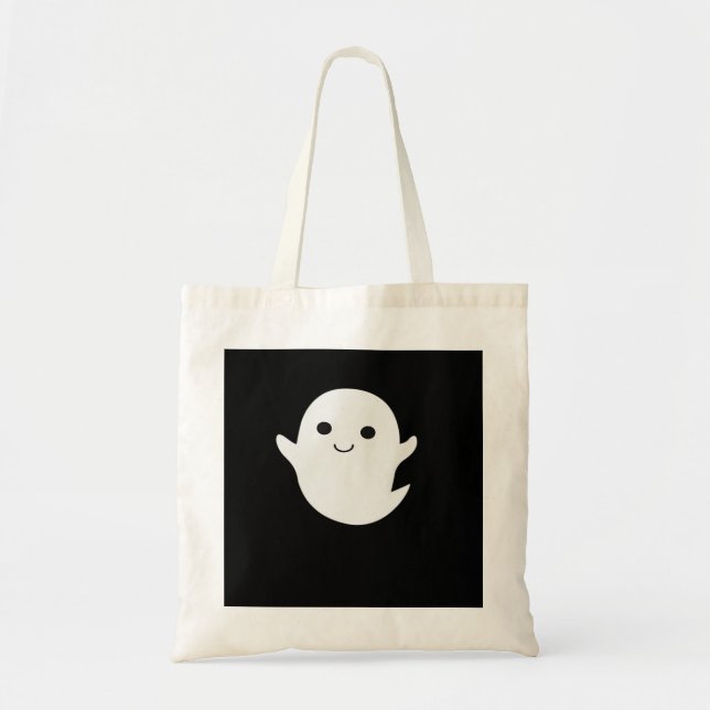 Bolsa Tote Pequeno Boo Bonito Feito (Frente)