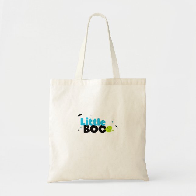 Bolsa Tote Pequeno Boo Funny Retro (Frente)
