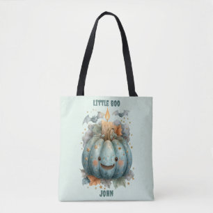 Bolsa Tote Pequeno Boo Pumpkin para Meninos