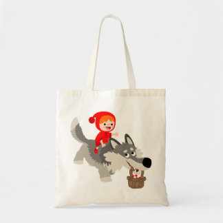 Bolsa Tote Pequeno Chapeuzinho Vermelho e o Saco do Lobo