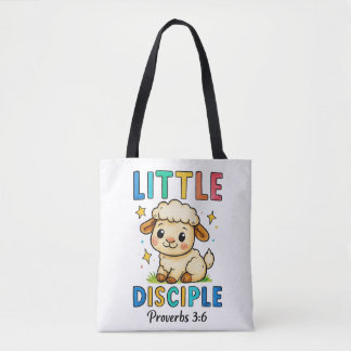 Bolsa Tote Pequeno Discípulo Provérbios 3:6
