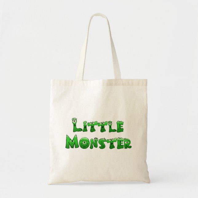 Bolsa Tote Pequeno Monstro do Queda (Frente)