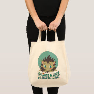 Bolsa Tote Pequeno ouriço triste