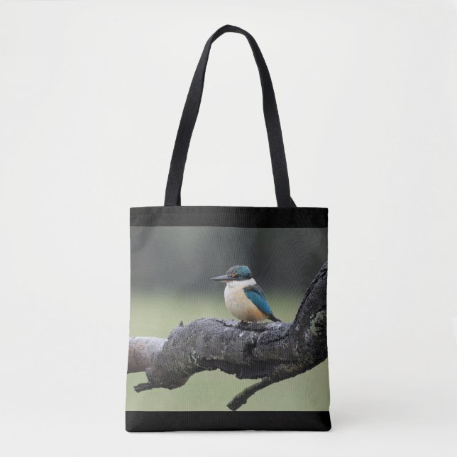 Bolsa Tote Pequeno Pássaro Kookaburra (Frente)