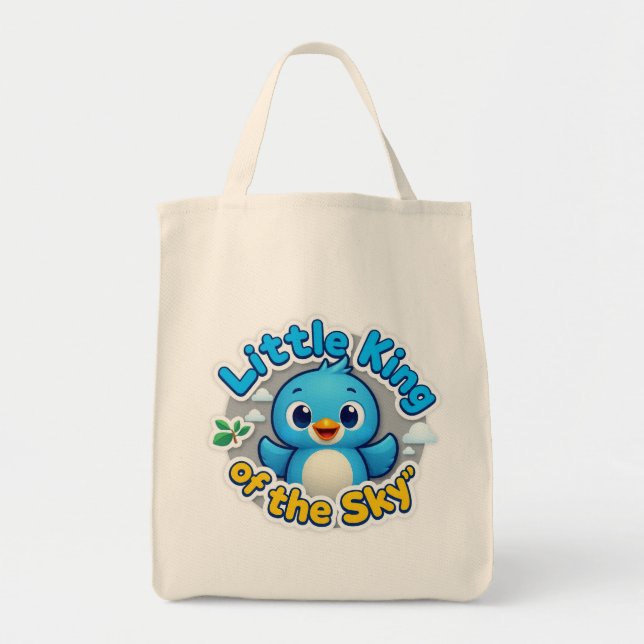 Bolsa Tote Pequeno Rei do Céu (Frente)
