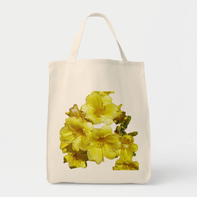 Bolsa Tote Pequeno Saco Amarelo (Frente)