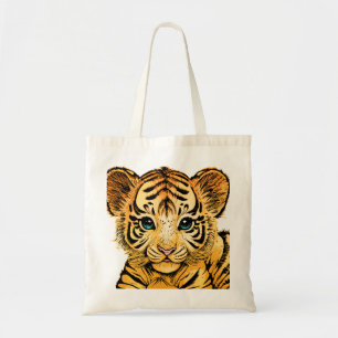 BOLSA TOTE PEQUENO TIGRE