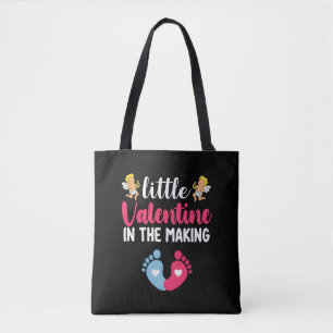 Bolsa Tote Pequeno Valentim Em Fazer Gravidez Grávida