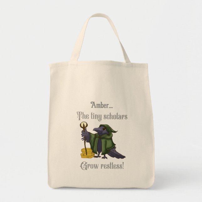 Bolsa Tote Pequenos Estudiosos Crescem Inquietos Professor Co (Frente)