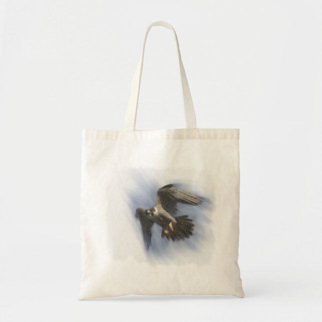 Bolsa Tote Peregrine Falcon em Voo (Frente)