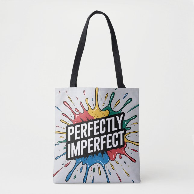 Bolsa Tote Perfeitamente imperfeito (Frente)