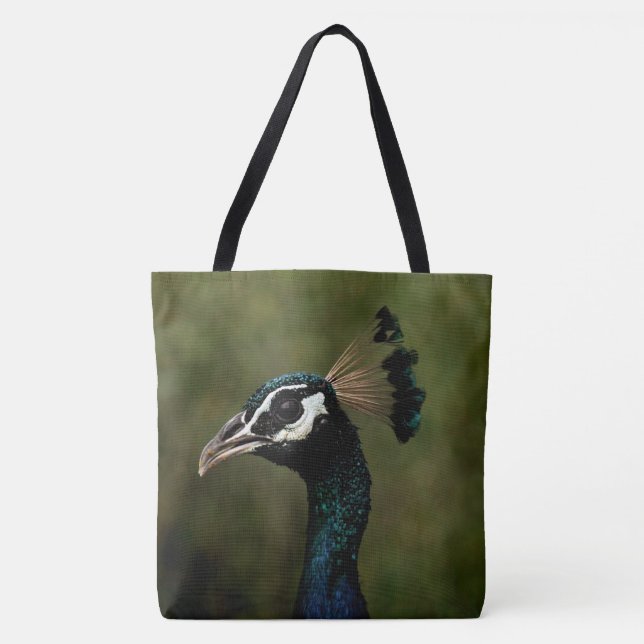 Bolsa Tote Perfil de Peacock (Frente)