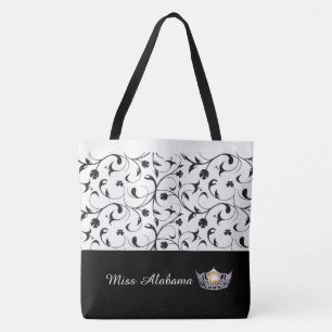 Bolsa Tote Pergaminho de Scroll-BLK