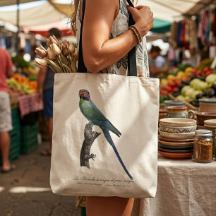 Bolsa Tote Periquito-de-cauda-longa, Psittacula Longicauda