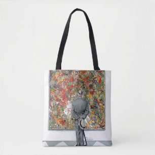 Bolsa Tote Perito da arte por Norman Rockwell