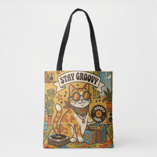 Bolsa Tote PERMANECER NA MODA | Amante de Animais | Boêmia