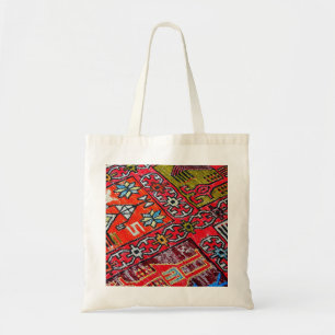Bolsa Tote Persa Oriental, Padrão Turco, Tapete