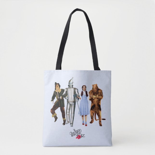 Bolsa Tote Personagens Clássicos do Mágico de Oz (Frente)