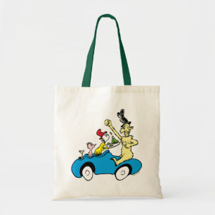 Bolsa Tote Personagens de Ovos Verdes e Presunto do Dr. Seuss