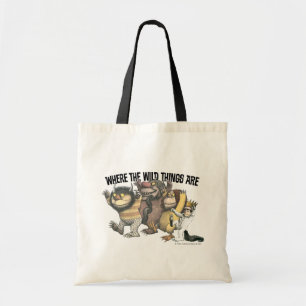 Bolsa Tote Personagens e Logotipo de Onde Vivem os Monstros