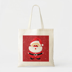 Bolsa Tote Personalidade de Natal do Papai Noel