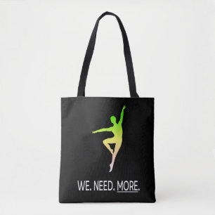 Bolsa Tote Personalização da Sensibilização dos Dançarinos Ma