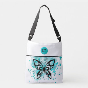 Bolsa Tote Personalizada Água Branca Borboleta