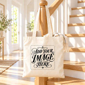 Bolsa Tote Personalizada com Foto - Carregue Sua P