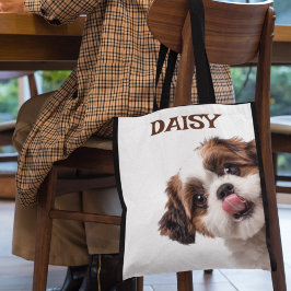 Bolsa Tote Personalizada com Foto de Cachorro Marr
