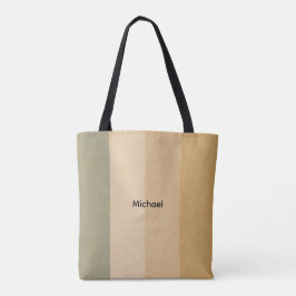 bolsa tote personalizada com listras decentes